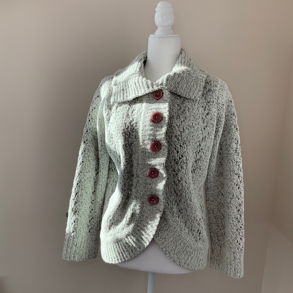 SIGRID OLSEN CARDIGAN SWEATER